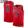 NBA Børn Trøje Chicago Bulls Zach Lavine 8 2022-23 Nike Icon Edition Rød Swingman